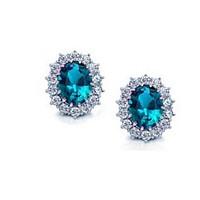 Earring Stud Earrings Jewelry Women Wedding / Party / Daily / Casual Crystal 1set
