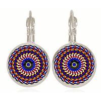 earring round jewelry 1 pair fashionable alloy assorted color daily ca ...