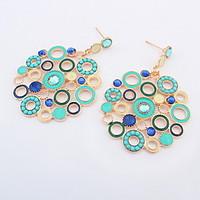 Earrings Set Jewelry Euramerican Fashion Personalized Rhinestone Alloy Jewelry Jewelry For Wedding Special Occasion 1 Pair
