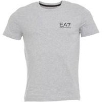 EA7 Mens Train Core ID T-Shirt Light Grey Marl