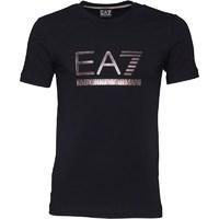 EA7 Mens T-Shirt Dark Blue