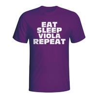 Eat Sleep Fiorentina Repeat T-shirt (purple) - Kids