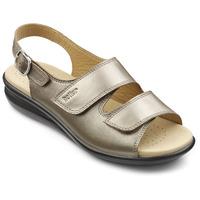 Easy Sandals - Pale Bronze - Extra Wide Fit - 9