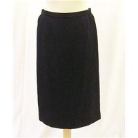 eastex size 10 black pencil skirt