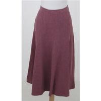 East Size: 10 purple silk skirt