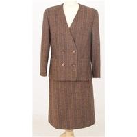 Eastex - Size: 12 - Brown tweed - Skirt suit