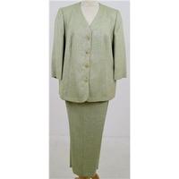 eastex size 1416 pale green trouser suit