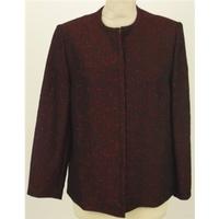 eastex size 14 burgundy jacket