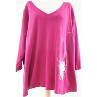 east coast - Pink - Long sleeved T-shirt - size 30/32