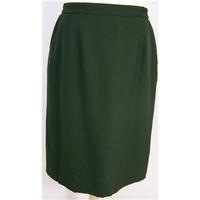 Eastex Heirloom Collection - Jacket 14 Skirt 16 - dark green crepe wool - retro style straight skirt suit
