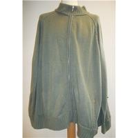 east coast size 30 32 green cardigan