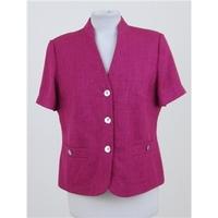 Eastex size 12 pink short sleeve jacket