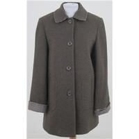 eastex size 10 brown wool blend jacket