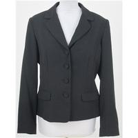 East, Size 14 Black Wool Jacket