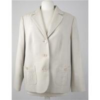 Eastex - Size 20 - Oatmeal - Linen Blend Jacket
