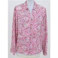 Eastex, Size 16, Pink Printed Blouse