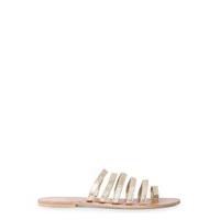 east multi strap sandal gold