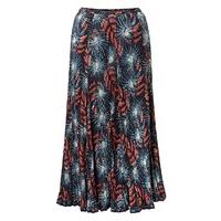 East Anokhi Amrita Crinkle Skirt INDIGO