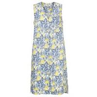 East Linen Sardinia Dress LEMON
