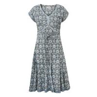 East Sureka Print Dress DOVE