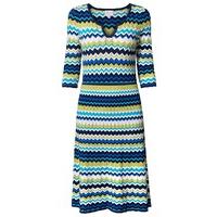 East Zig Zag Dress MULTI