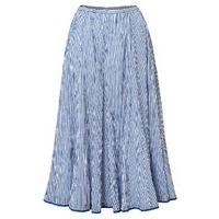 East Anokhi Shirin Crinkle Skirt CORNFLOWER