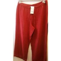 east size14 red trousers east size m red trousers