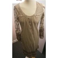 East Multicoloured 8 tunic. East - Size: 8 - Brown - Smock top