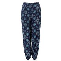 East Romana Print Harem NAVY