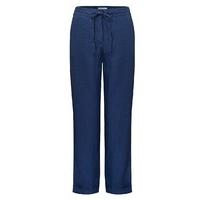 East Linen Drawstring Trouser INDIGO