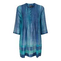 East Shibori Tunic by Neeru Kumar INDIGO