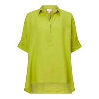 East Handkerchief Hem Top GREEN