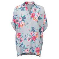 East Silk Oversize Valentina Shirt DOVE