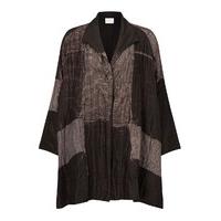 east silk shibori quilted jacket by neeru kumar black