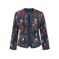 East Anokhi Amrita Quilted Jacket INDIGO