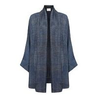 east silk shibori kimono by neeru kumar indigo