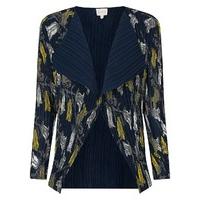 East Tulip Print Pleat Cover Up SAPPHIRE