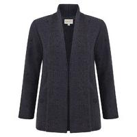 East Boiled Wool Cardi CHARCOAL