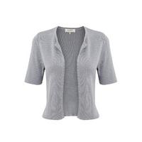 east crop edge to edge cardi dove