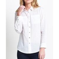 east pocket dobby shirt white