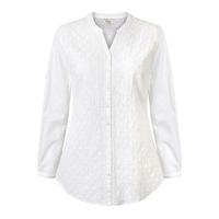 east chikan shirt white