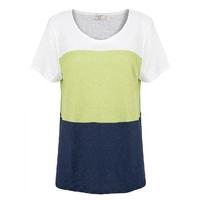 East Colourblock Jersey Top MULTI