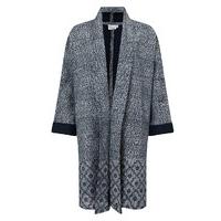 East Tile Print Coat NIGHTSHADE