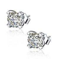 earringsstud earrings jewelry women 925 silver sterling silver jewelry ...