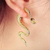 Ear Cuffs Alloy Statement Jewelry Punk Snake Jewelry Wedding Party Daily Casual 1pc