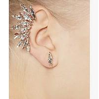 Ear Cuffs Alloy Rhinestone Simulated Diamond Jewelry Party Daily Casual