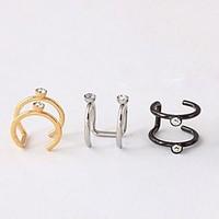 earring ear cuffs jewelry wedding party daily casual titanium steel go ...