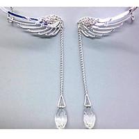 Ear Cuffs Alloy Rhinestone Wings / Feather Silver 1 2 Jewelry Wedding Party Daily Casual