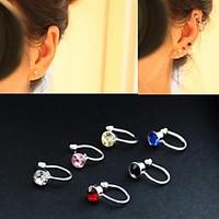 Earring Ear Cuffs Jewelry Wedding / Party / Daily / Casual Alloy / Zircon Silver
