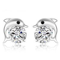 Earring Stud Earrings Jewelry Women Sterling Silver 2pcs Silver